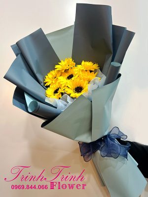Bó hoa sáp đẹp của shop hoa tươi Trinh Trinh - Shop hoa tươi Tân An, Long An BHS-006